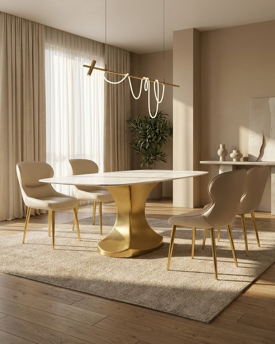 Ivory Crest Table